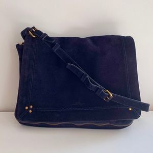 Jerome Dreyfuss Albert Bag (Marine Suede)